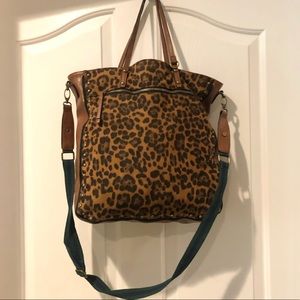 Madden Girl Messenger Bag | Brown Faux Leather